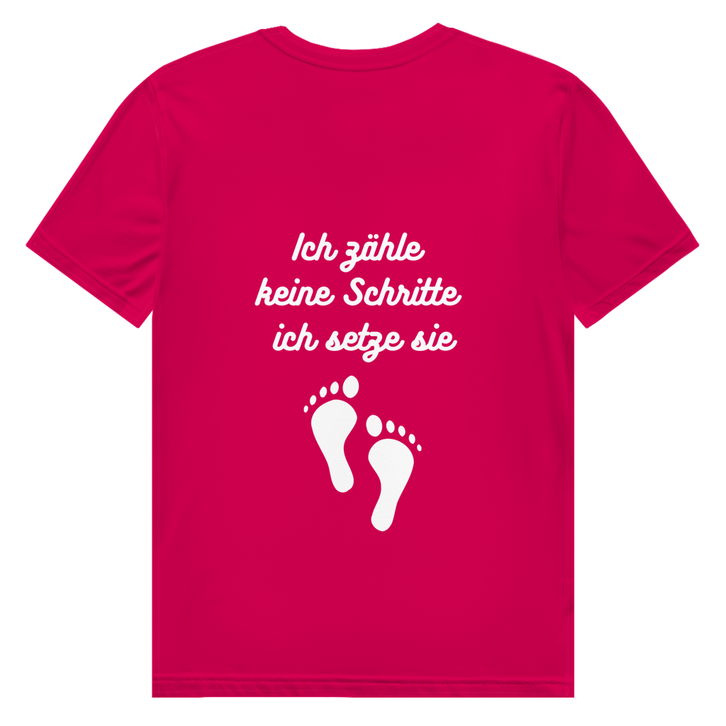 Herren Premium Bio T-Shirt Schritte