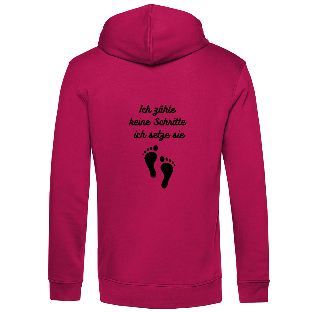 Herren Premium Bio Hoodie Schritte