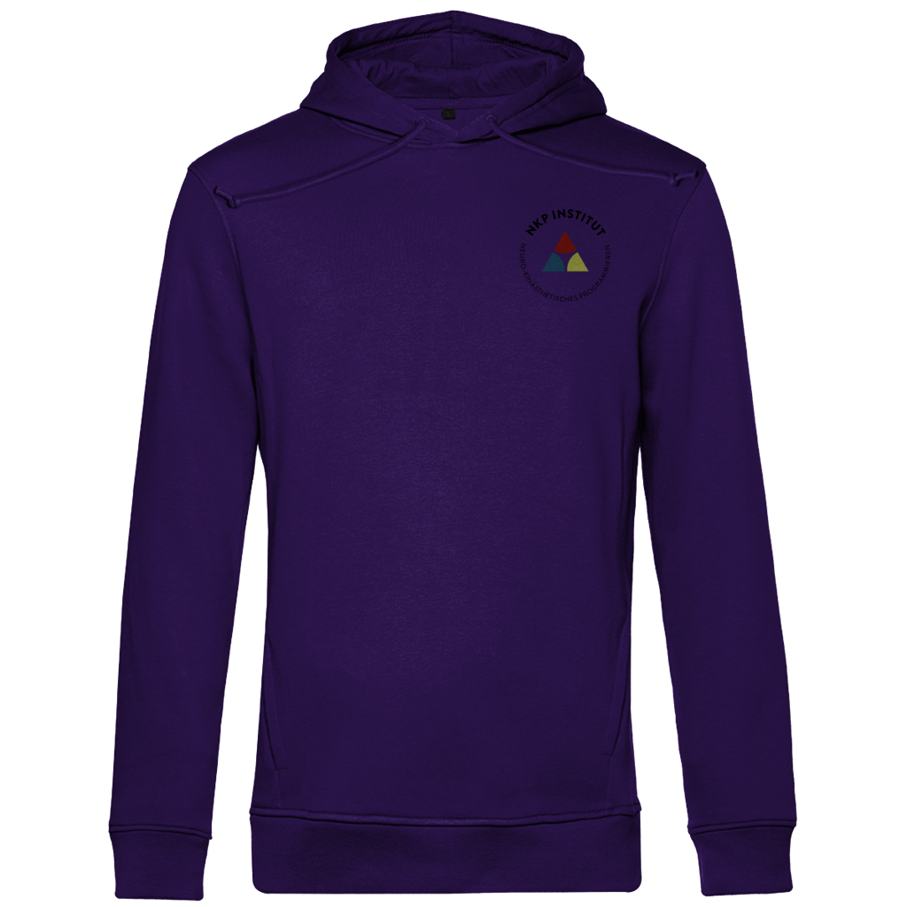 Herren Premium Bio Hoodie Schritte