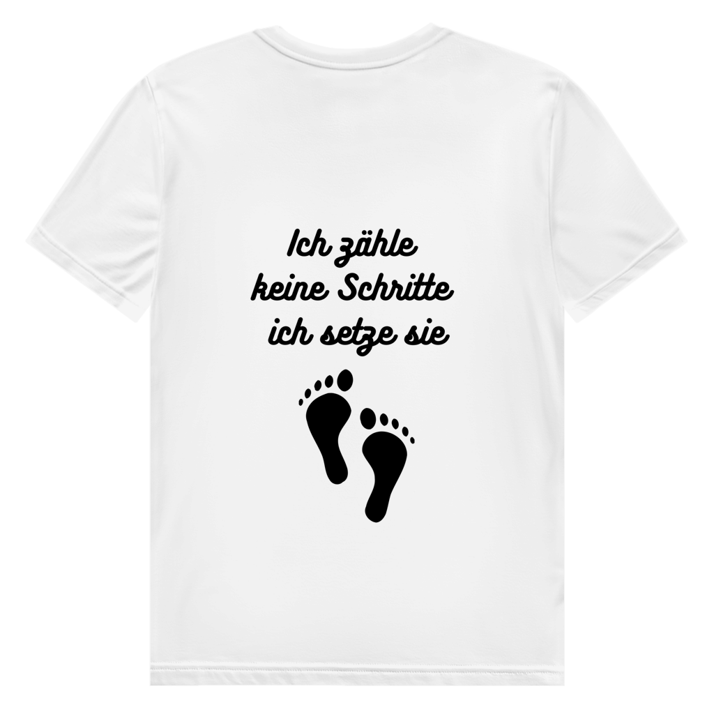 Herren Premium Bio T-Shirt Schritte