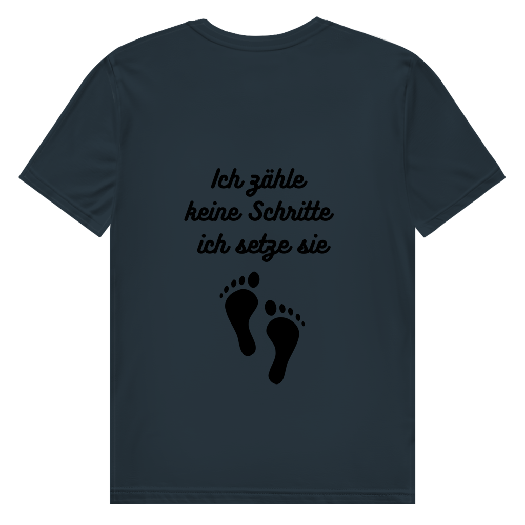 Herren Premium Bio T-Shirt Schritte