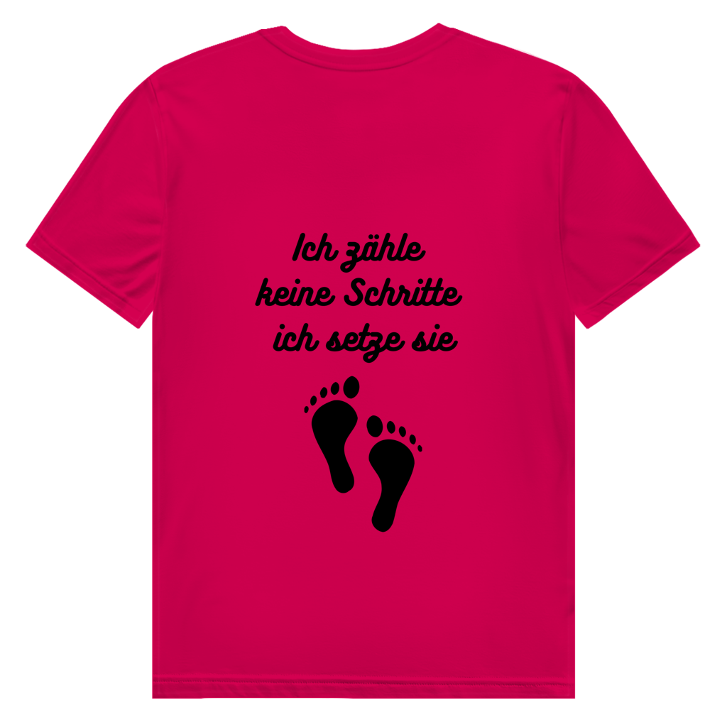 Herren Premium Bio T-Shirt Schritte