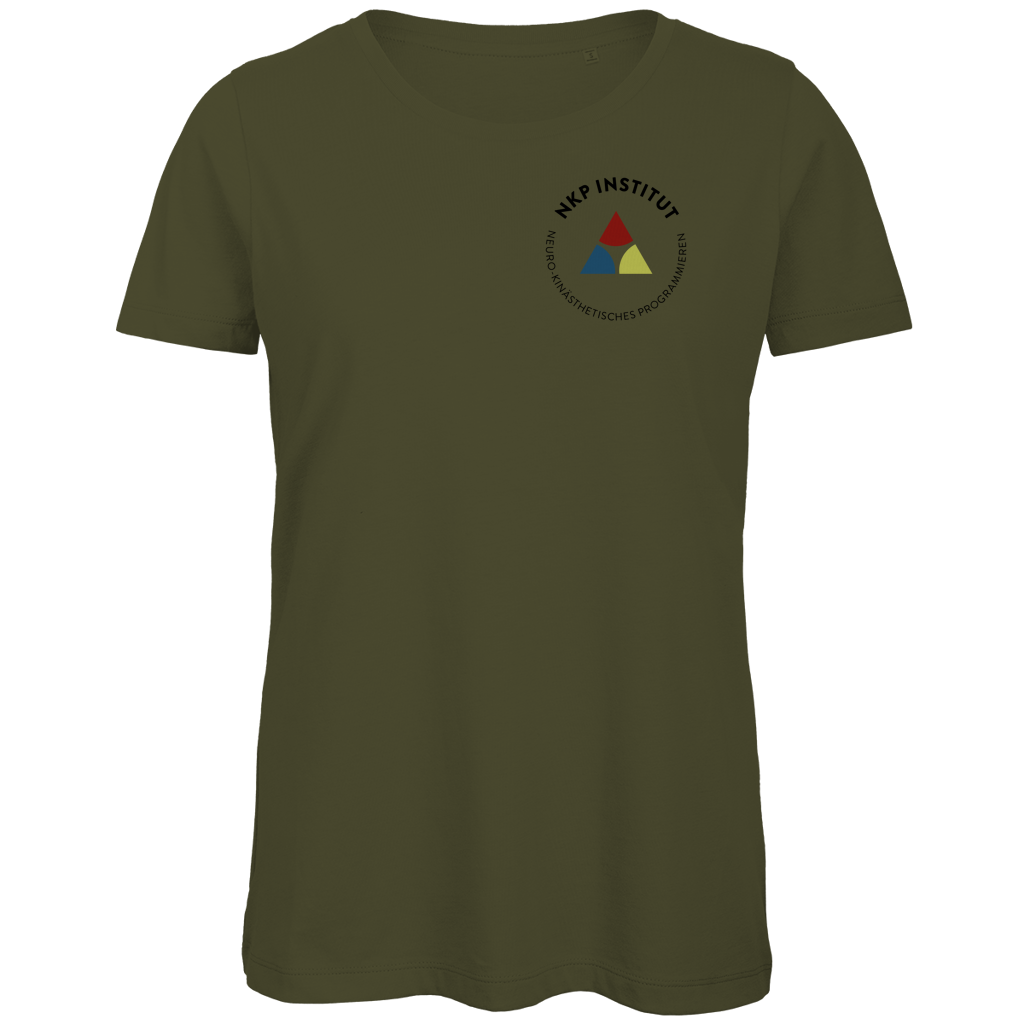 Damen Premium Bio T-Shirt Schritte