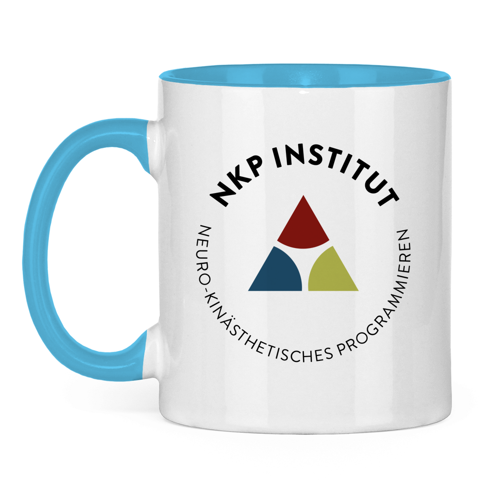 Tasse zweifarbig Logo ohne Text