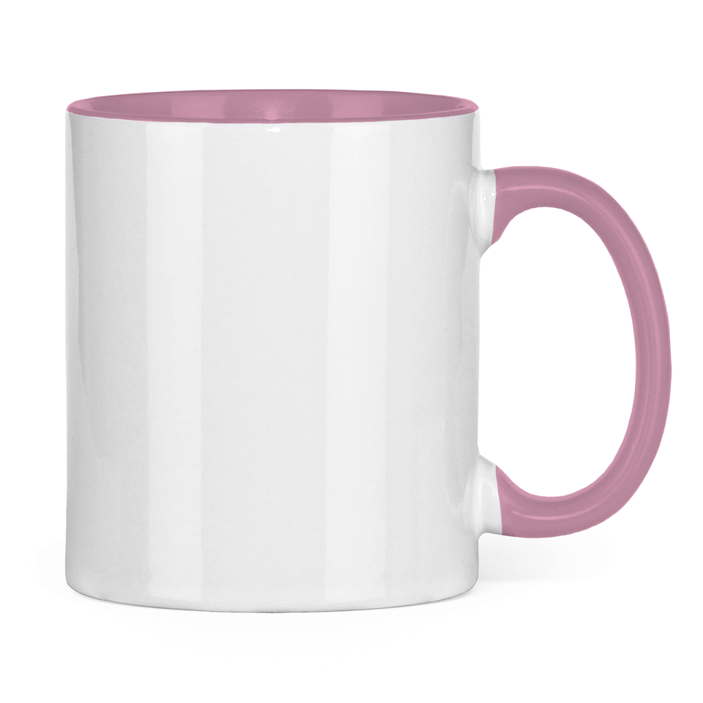 Tasse zweifarbig Logo ohne Text