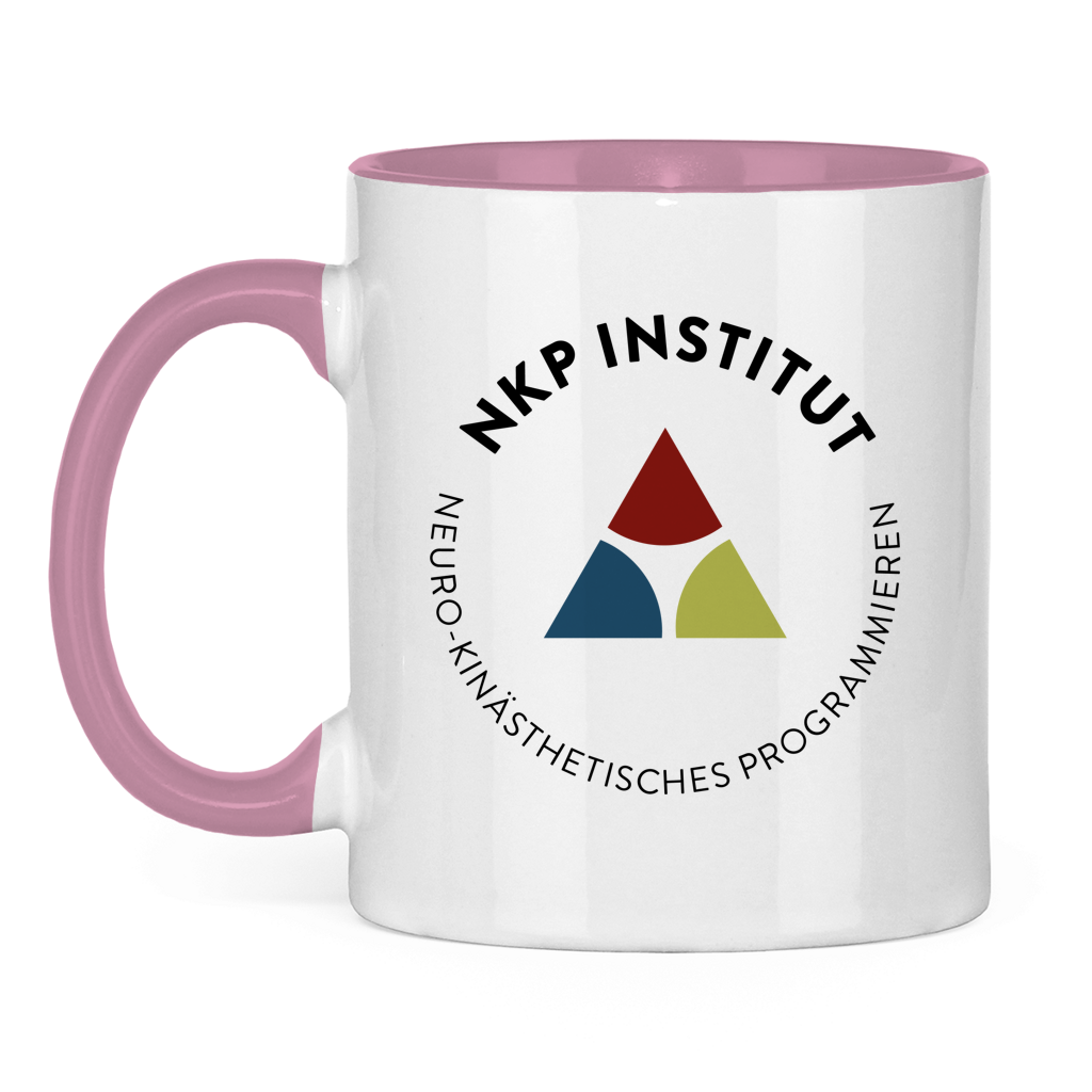 Tasse zweifarbig Logo ohne Text