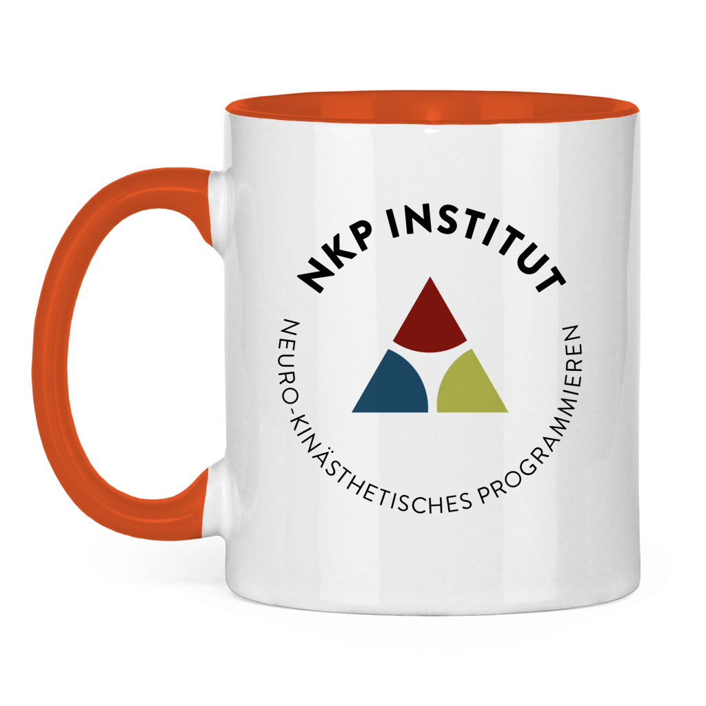 Tasse zweifarbig Logo ohne Text