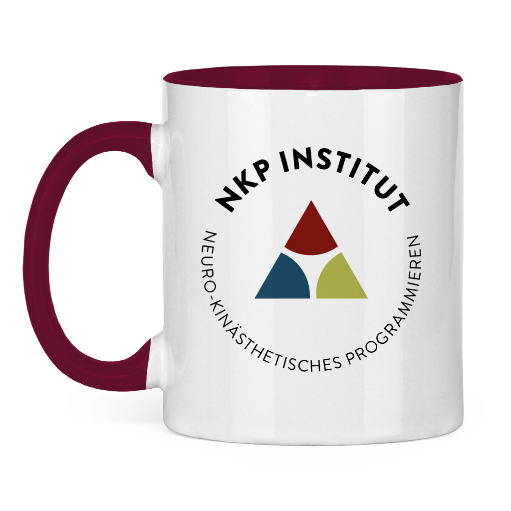 Tasse zweifarbig Logo ohne Text