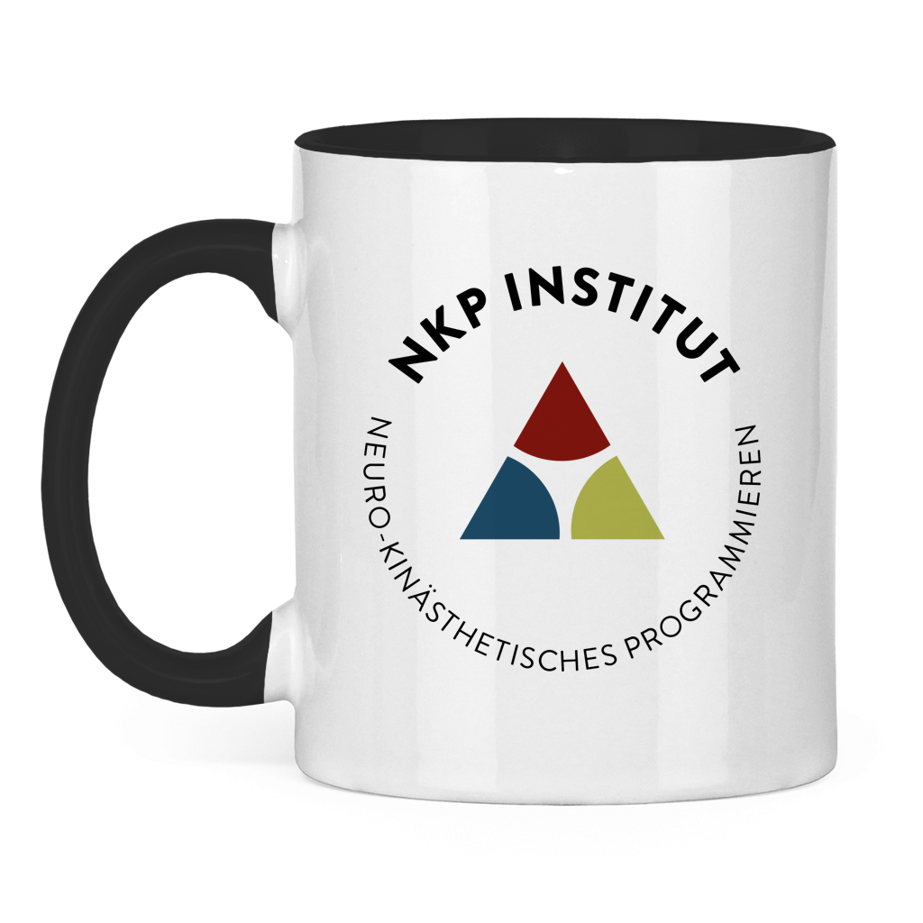 Tasse zweifarbig Logo ohne Text
