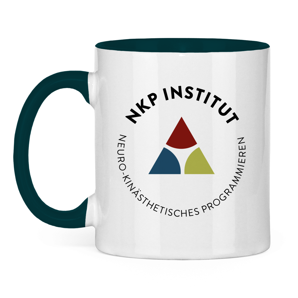 Tasse zweifarbig Logo ohne Text