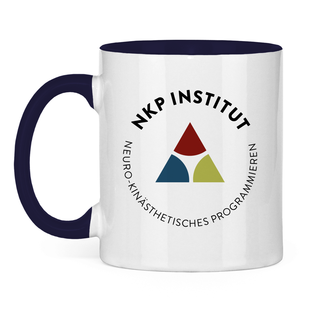Tasse zweifarbig Logo ohne Text