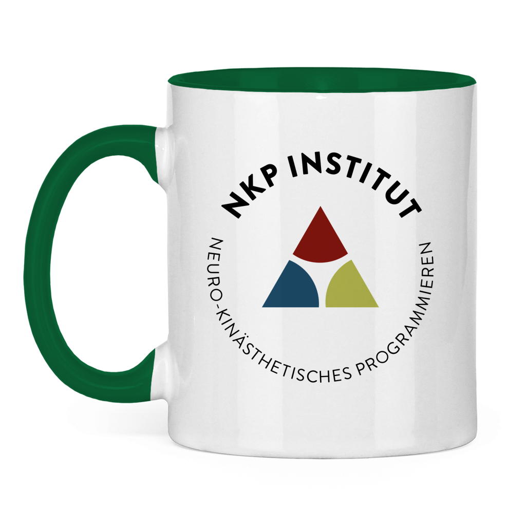 Tasse zweifarbig Logo ohne Text