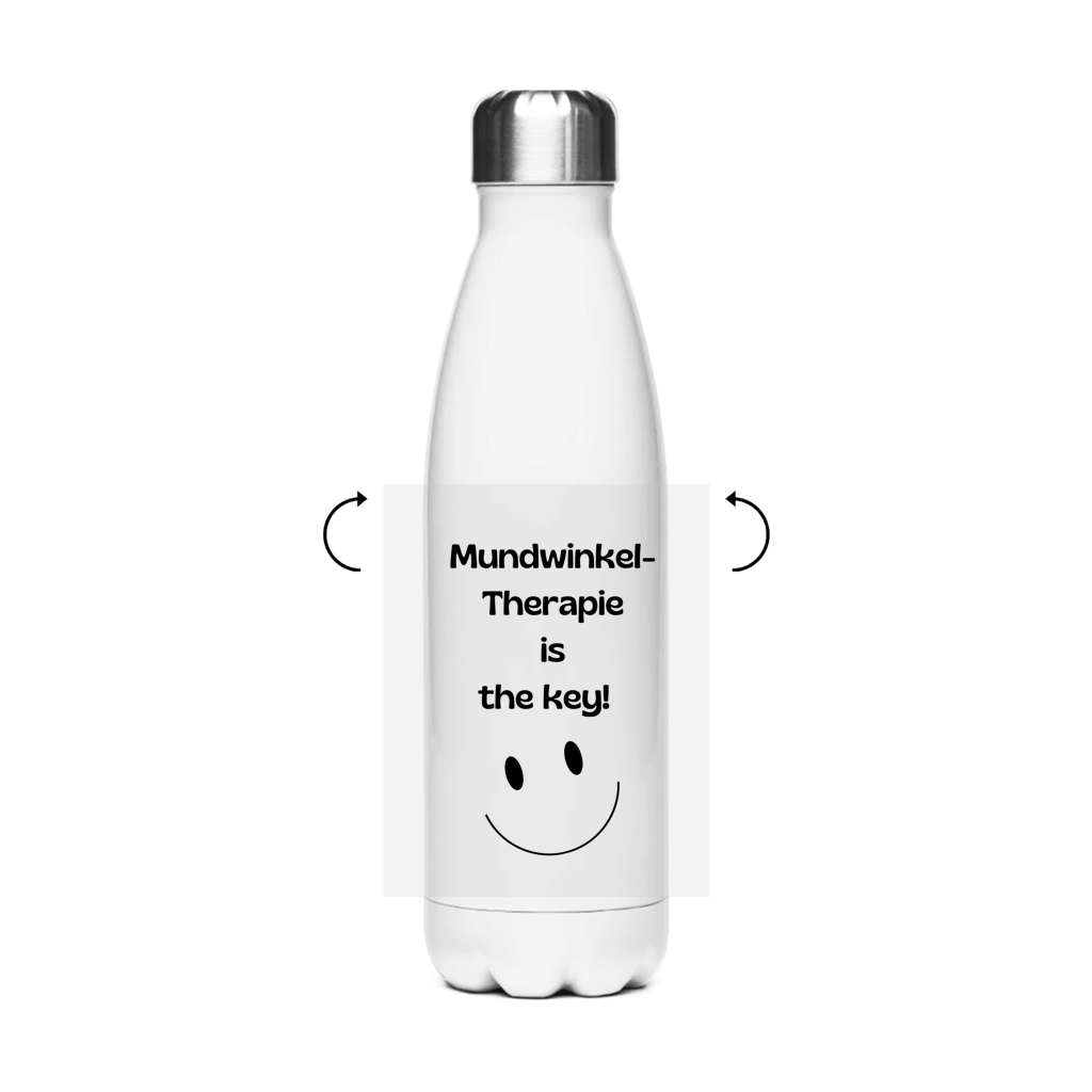 Edelstahl-Thermoflasche Logo
