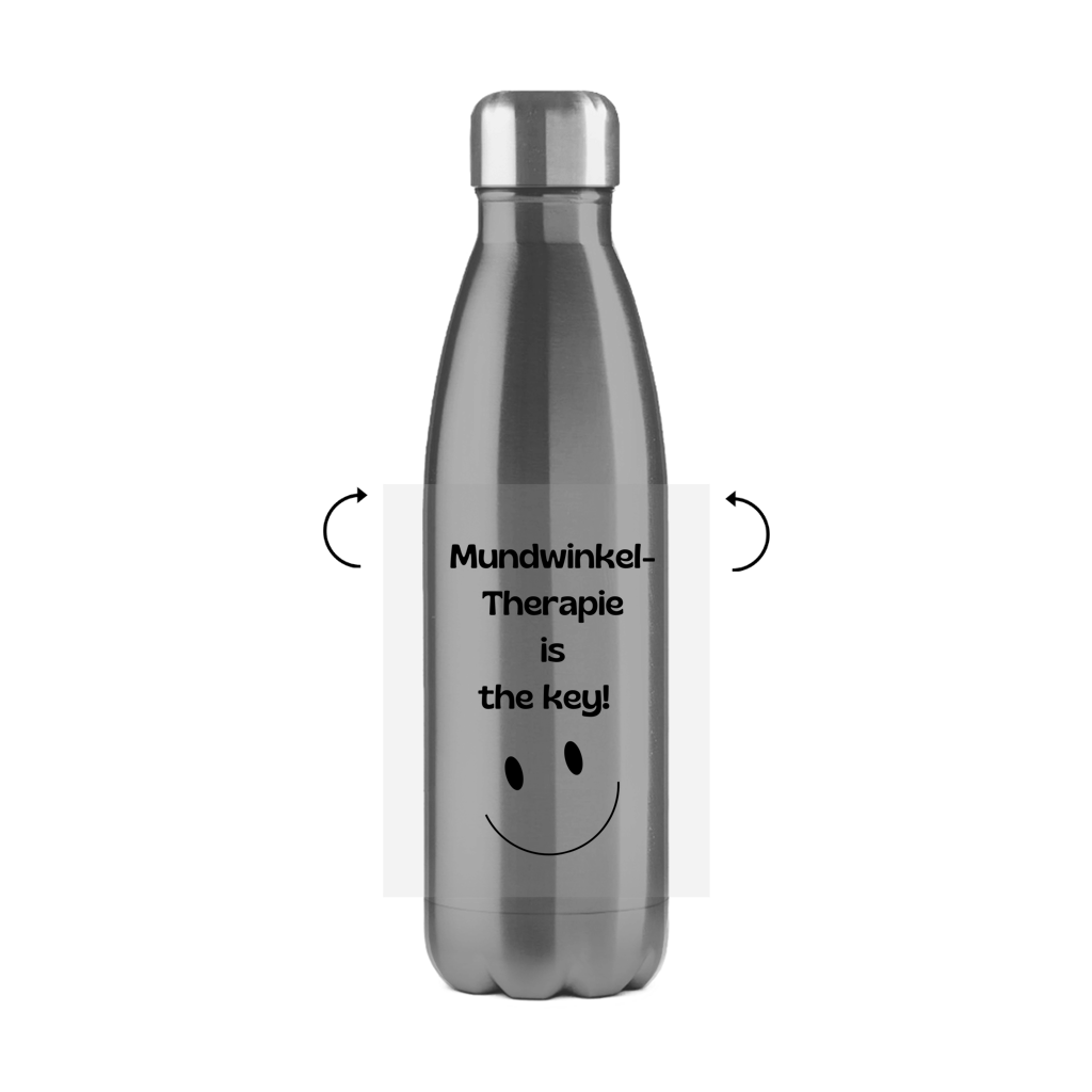 Edelstahl-Thermoflasche Logo