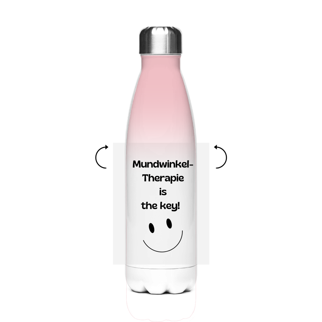 Edelstahl-Thermoflasche Logo