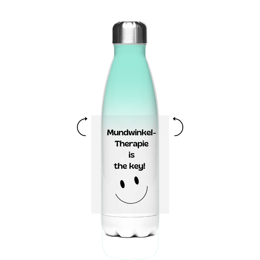 Edelstahl-Thermoflasche Logo