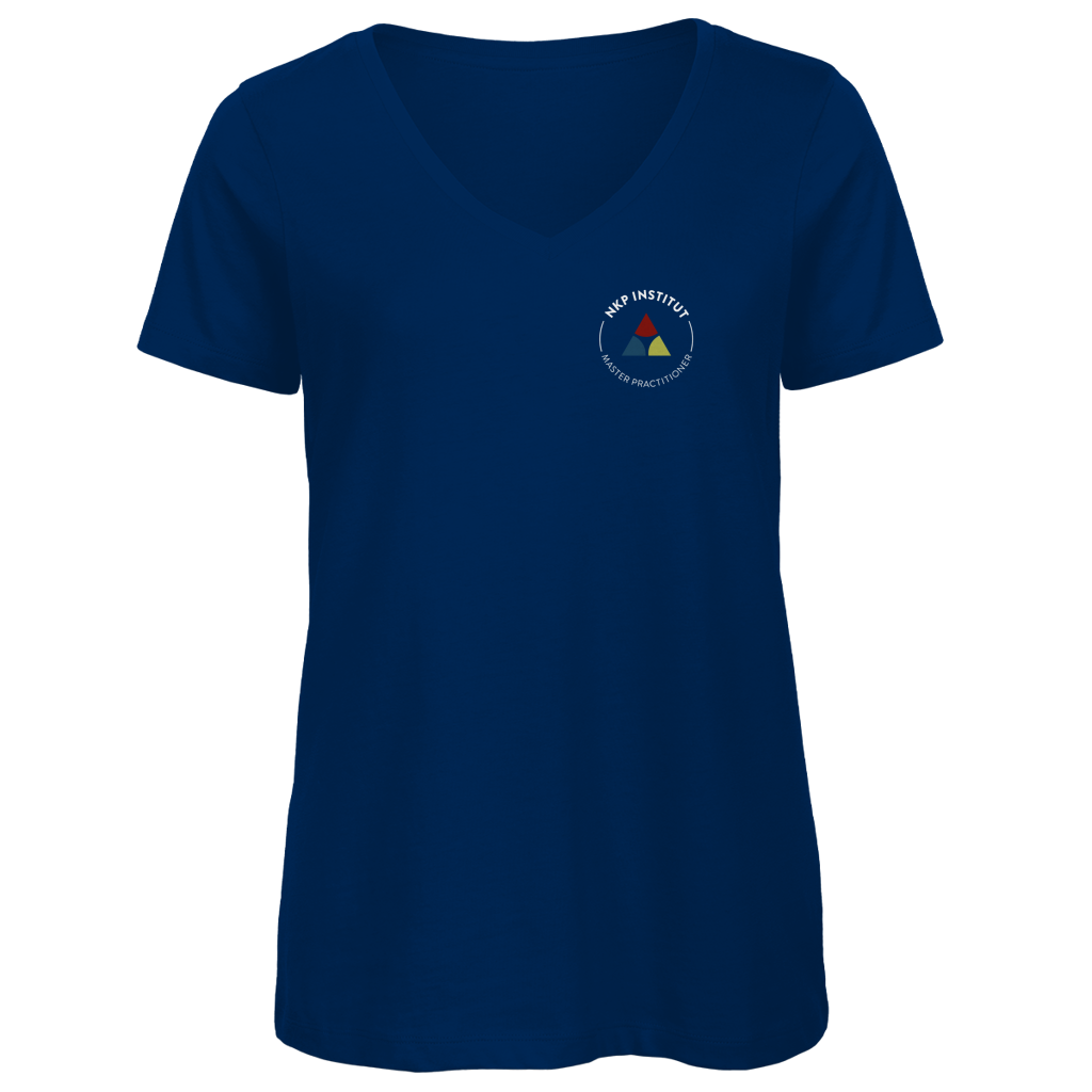 Damen Premium Bio V-Neck T-Shirt Reiz und Reaktion