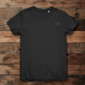 Damen Premium Bio T-Shirt ∣ Reiz und Reaktion ∣ Logo in weiß