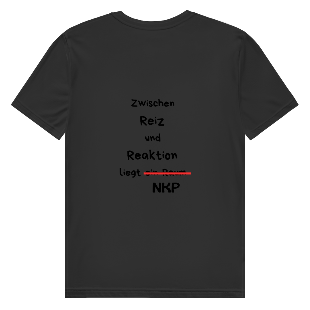 Herren Premium Bio T-Shirt Reiz und Reaktion