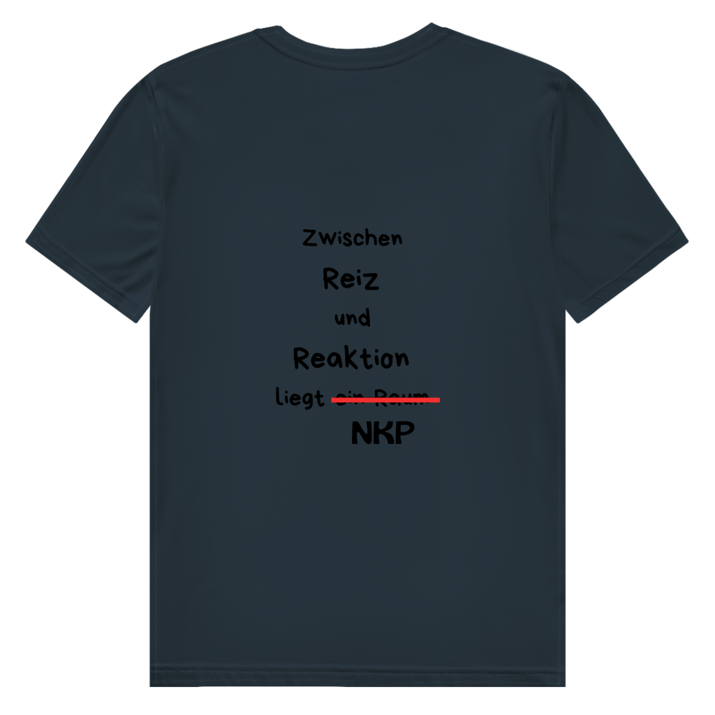 Herren Premium Bio T-Shirt Reiz und Reaktion