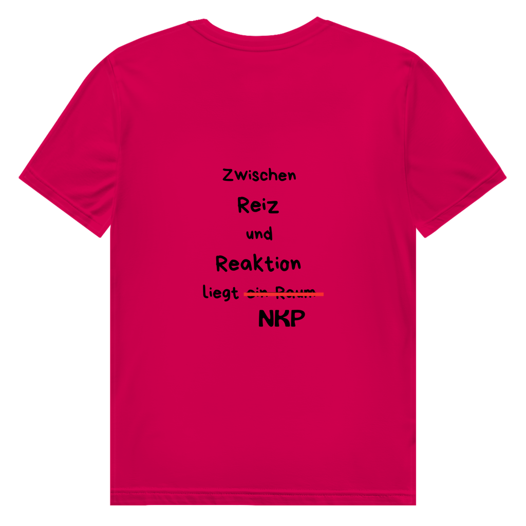 Herren Premium Bio T-Shirt Reiz und Reaktion