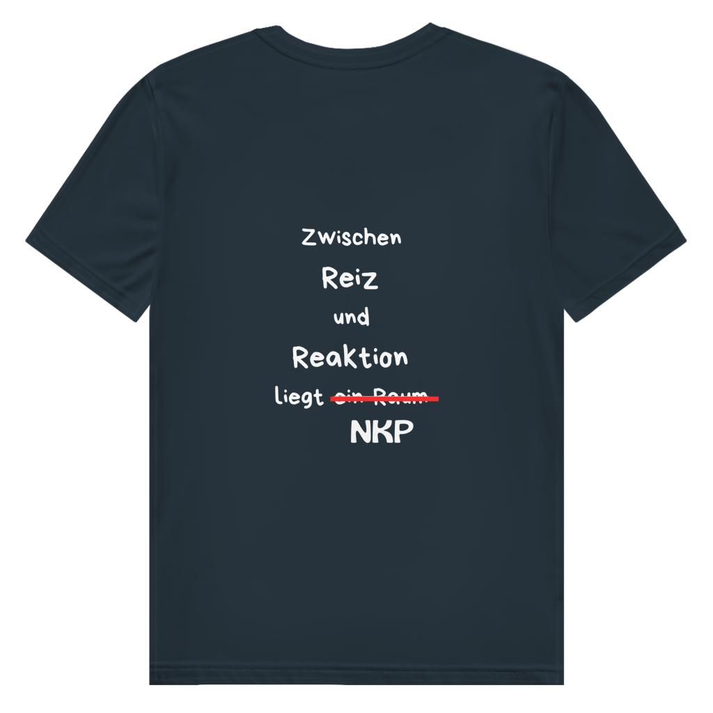 Herren Premium Bio T-Shirt Reiz und Reaktion