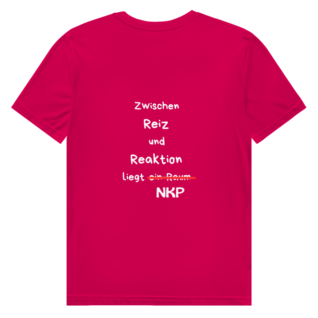 Herren Premium Bio T-Shirt Reiz und Reaktion