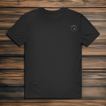 Herren Premium Bio T-Shirt ∣ My Body speaks... ∣ Logo in weiß
