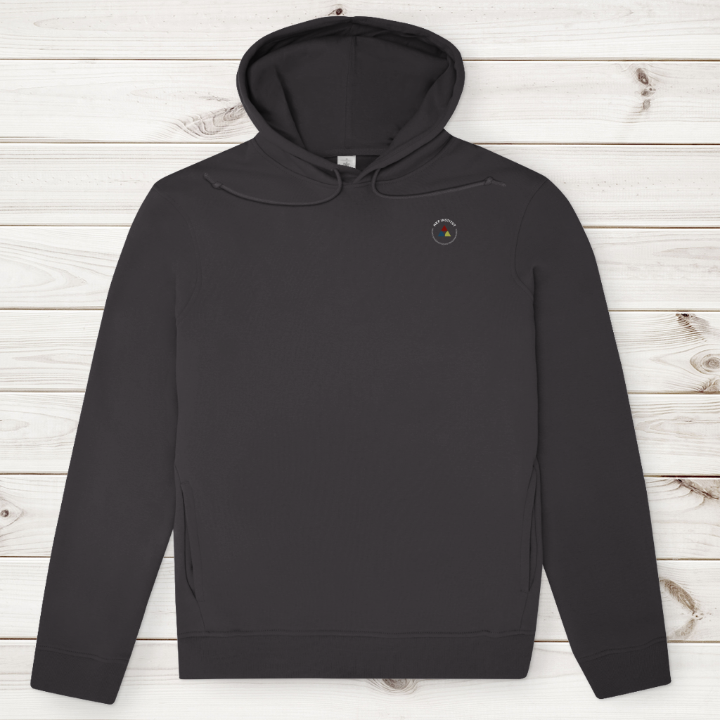 Herren Premium Bio Hoodie Body ∣ My Body speaks.. ∣ Logo in weiß