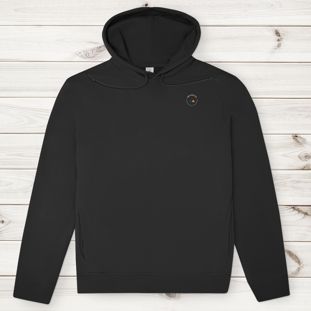 Herren Premium Bio Hoodie Body ∣ My Body speaks.. ∣ Logo in weiß