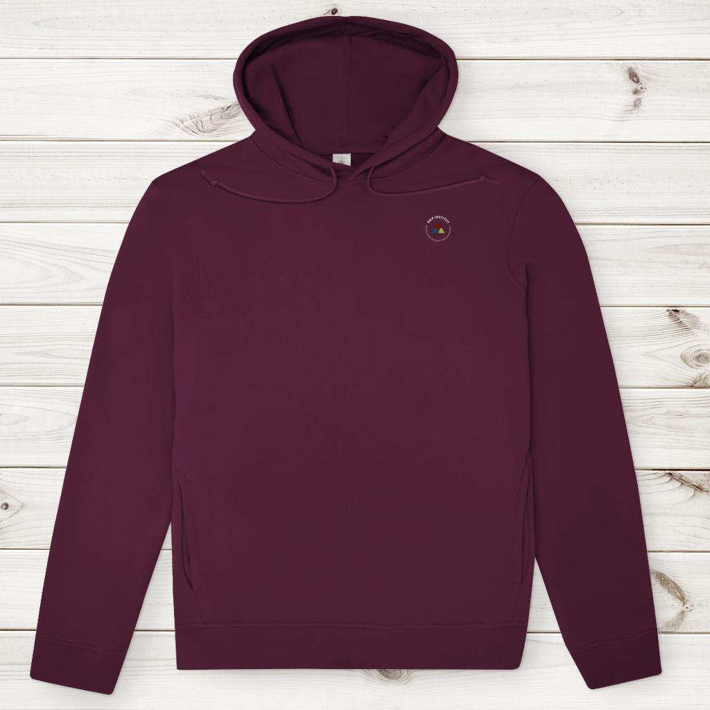 Herren Premium Bio Hoodie Body ∣ My Body speaks.. ∣ Logo in weiß