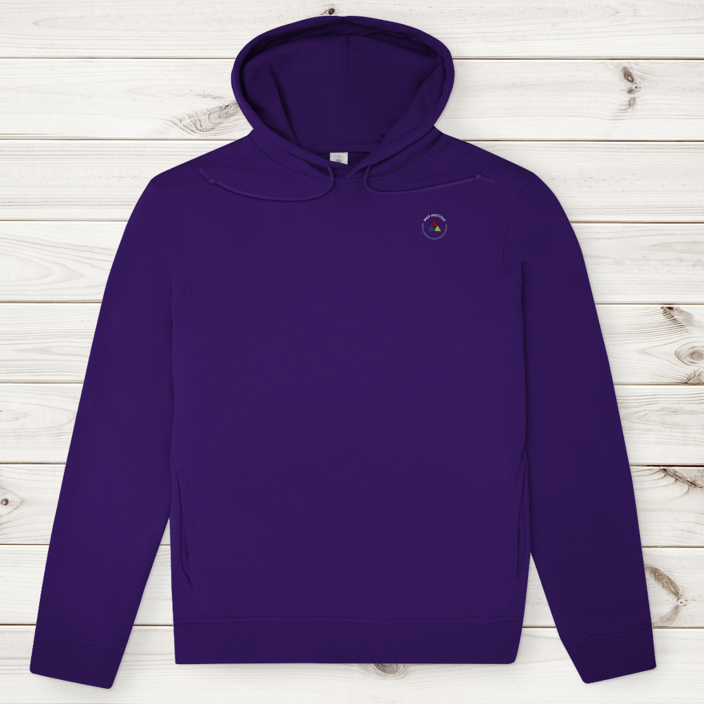 Herren Premium Bio Hoodie Body ∣ My Body speaks.. ∣ Logo in weiß