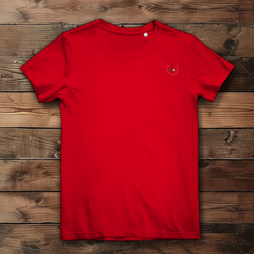 Damen Premium Bio T-Shirt ∣ My Body speaks ... ∣ Logo in weiß