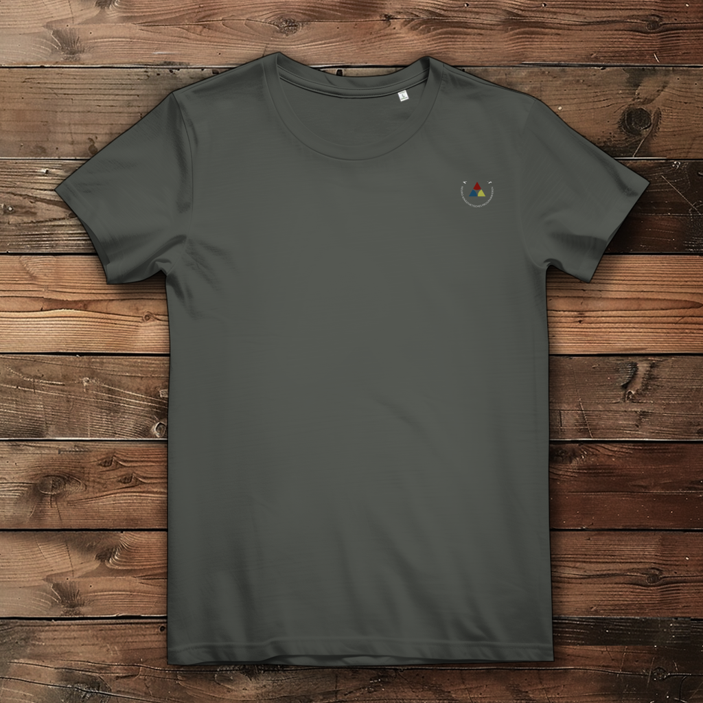 Damen Premium Bio T-Shirt ∣ My Body speaks ... ∣ Logo in weiß