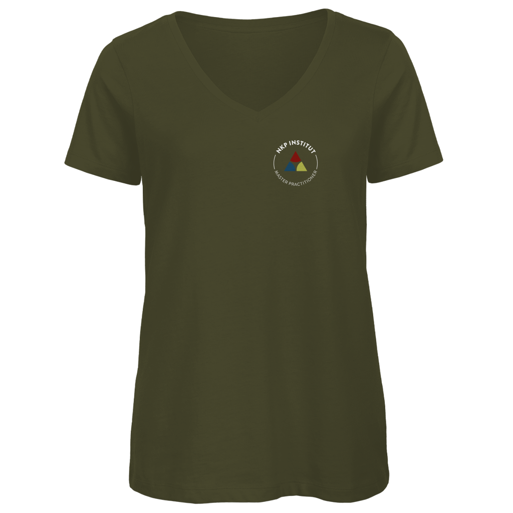 Damen Premium Bio V-Neck T-Shirt Body