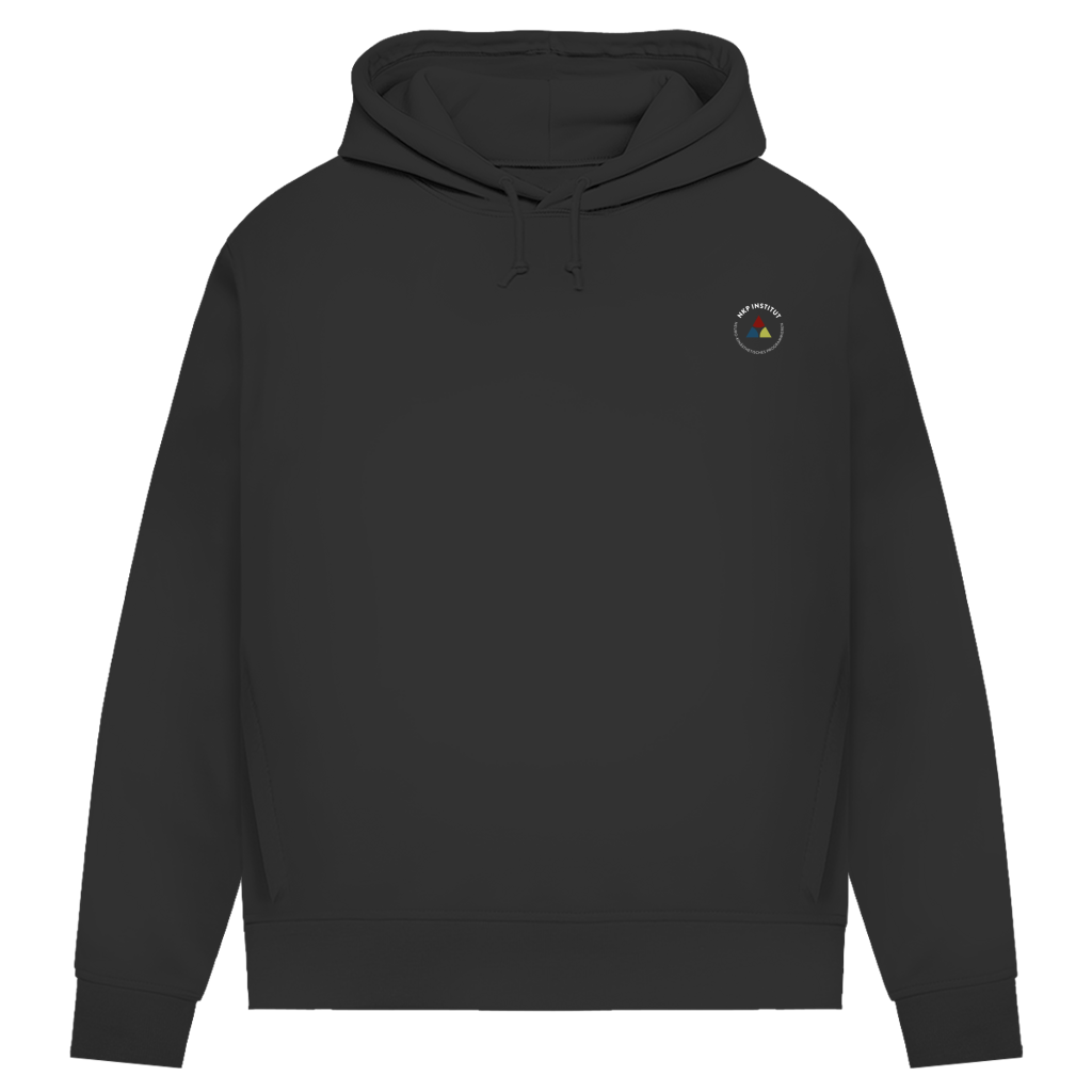 Damen Premium Bio Hoodie Body ∣ My Body speaks... ∣ Logo in weiß