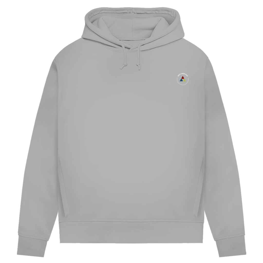 Damen Premium Bio Hoodie Body ∣ My Body speaks... ∣ Logo in weiß