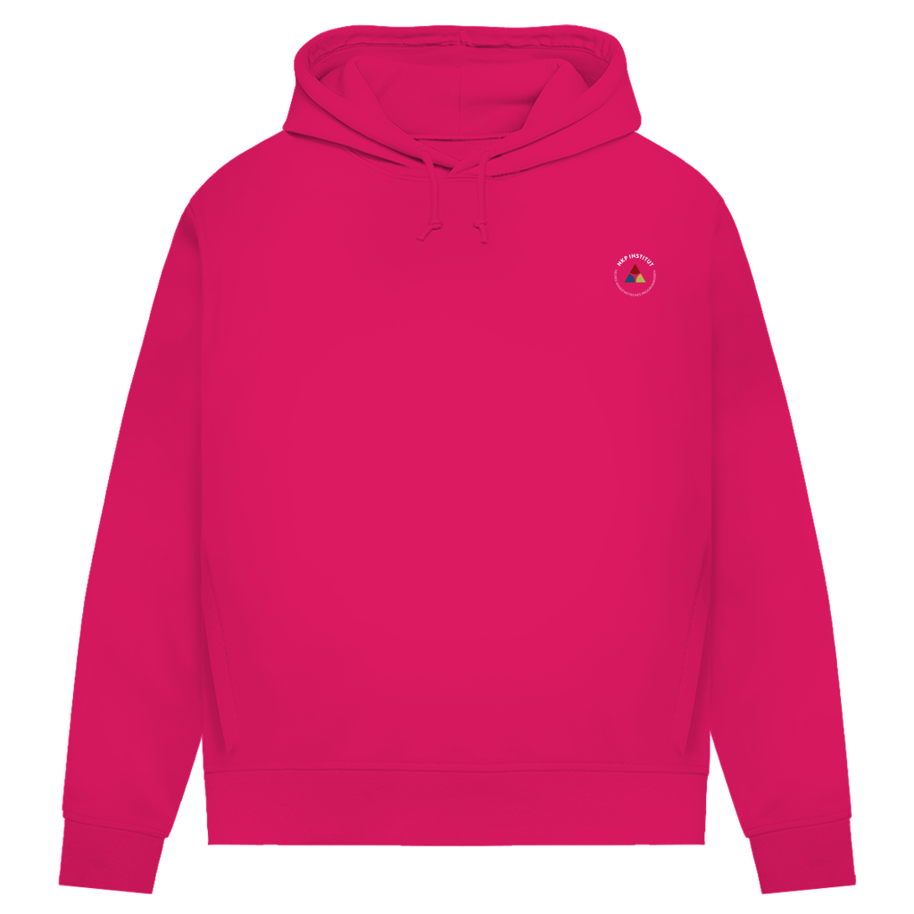Damen Premium Bio Hoodie Body ∣ My Body speaks... ∣ Logo in weiß