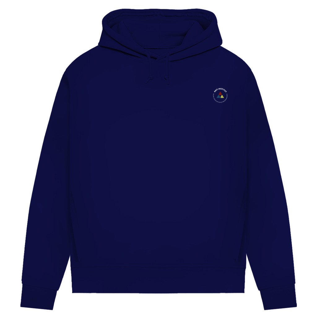 Damen Premium Bio Hoodie Body ∣ My Body speaks... ∣ Logo in weiß