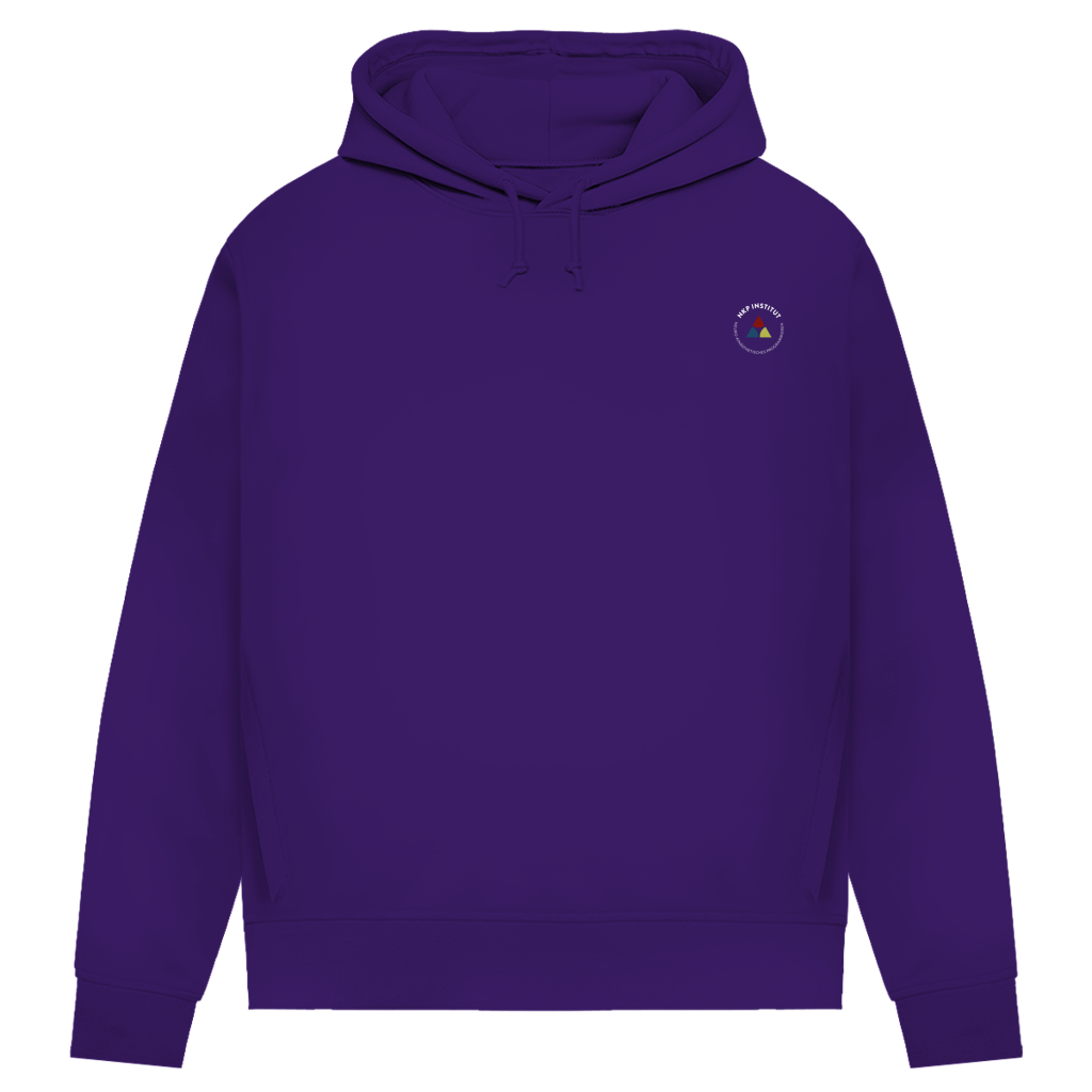 Damen Premium Bio Hoodie Body ∣ My Body speaks... ∣ Logo in weiß