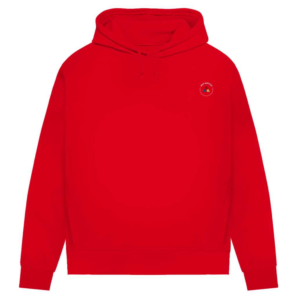 Damen Premium Bio Hoodie Body ∣ My Body speaks... ∣ Logo in weiß