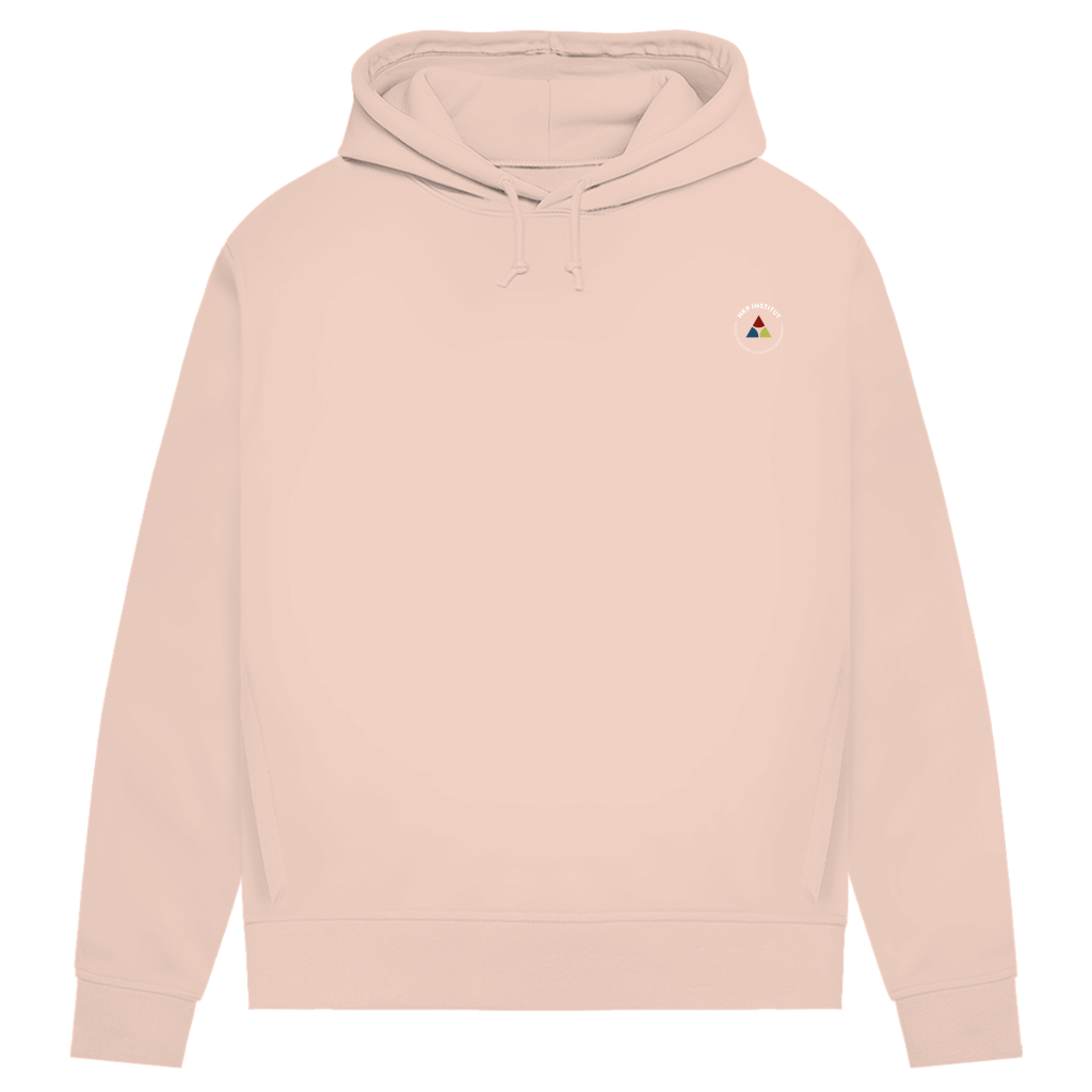 Damen Premium Bio Hoodie Body ∣ My Body speaks... ∣ Logo in weiß