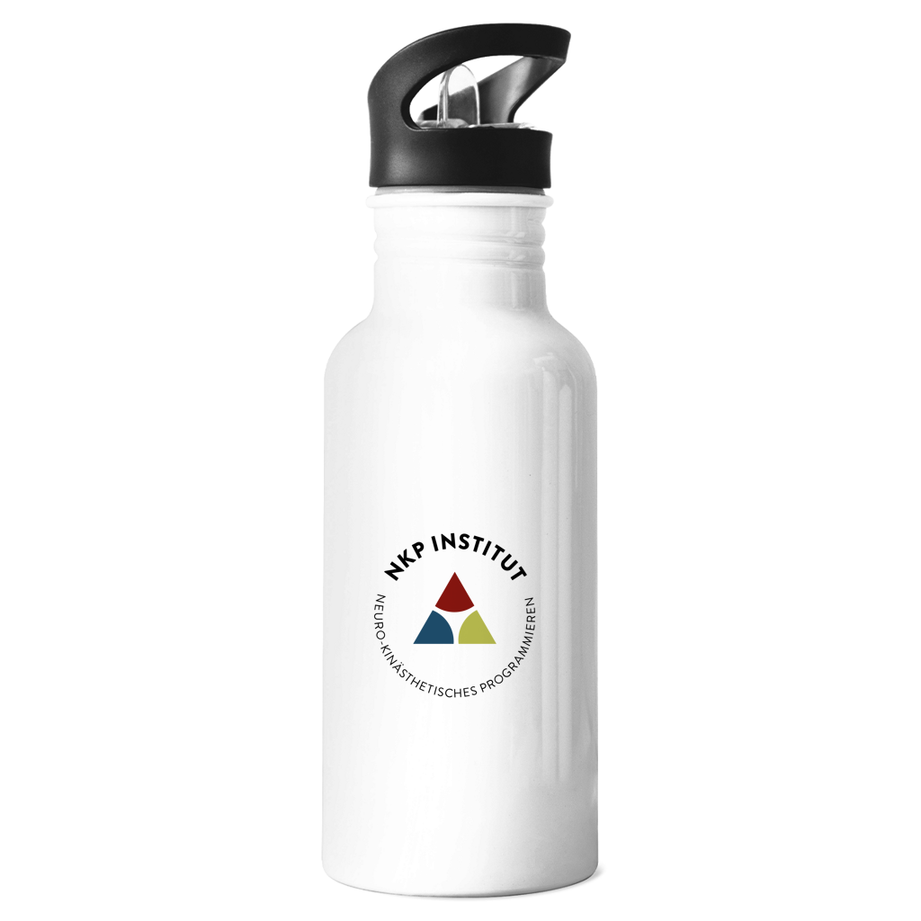 Edelstahl-Trinkflasche Logo