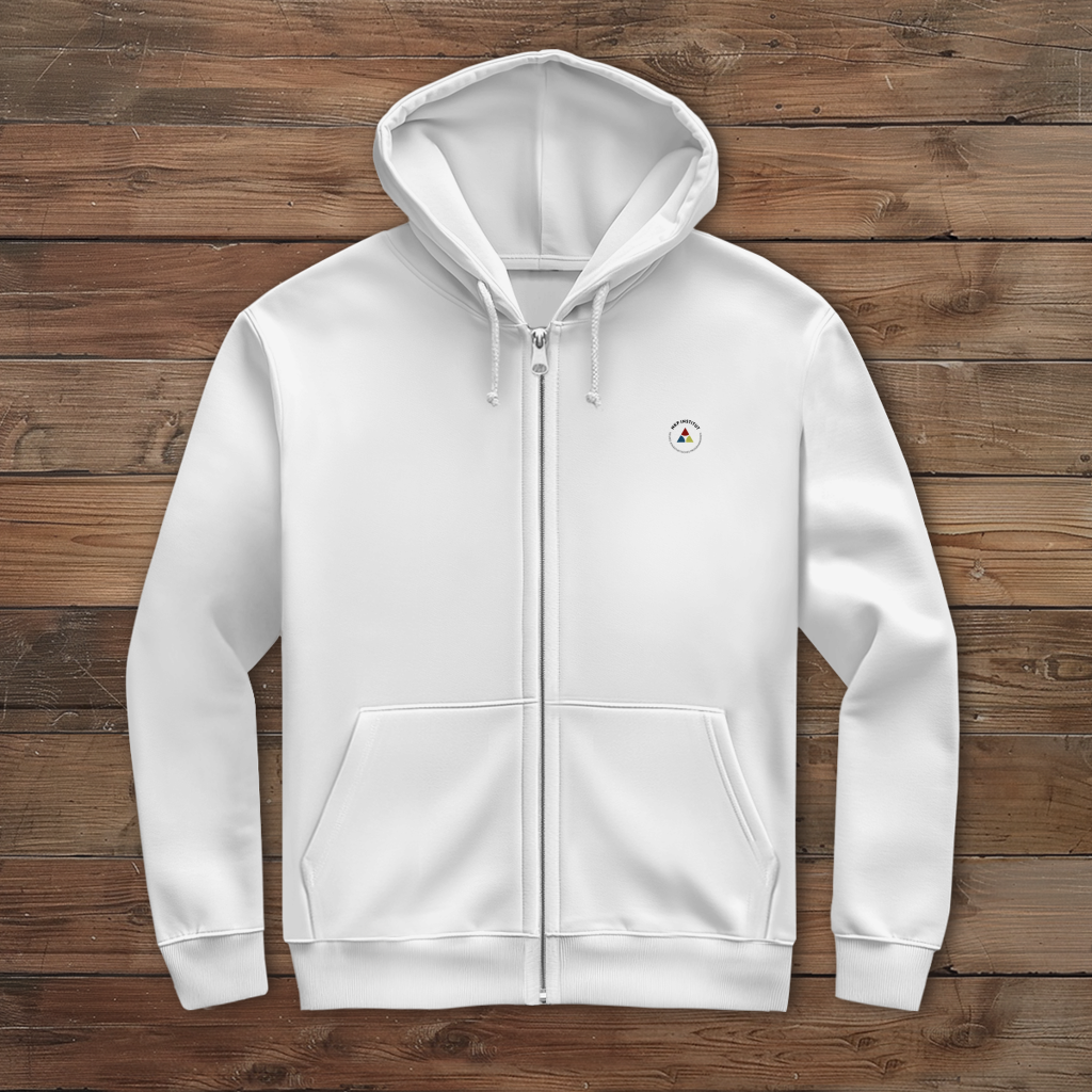 Herren Zipper Hoodie ∣ Supercharger ∣ Logo in schwarz