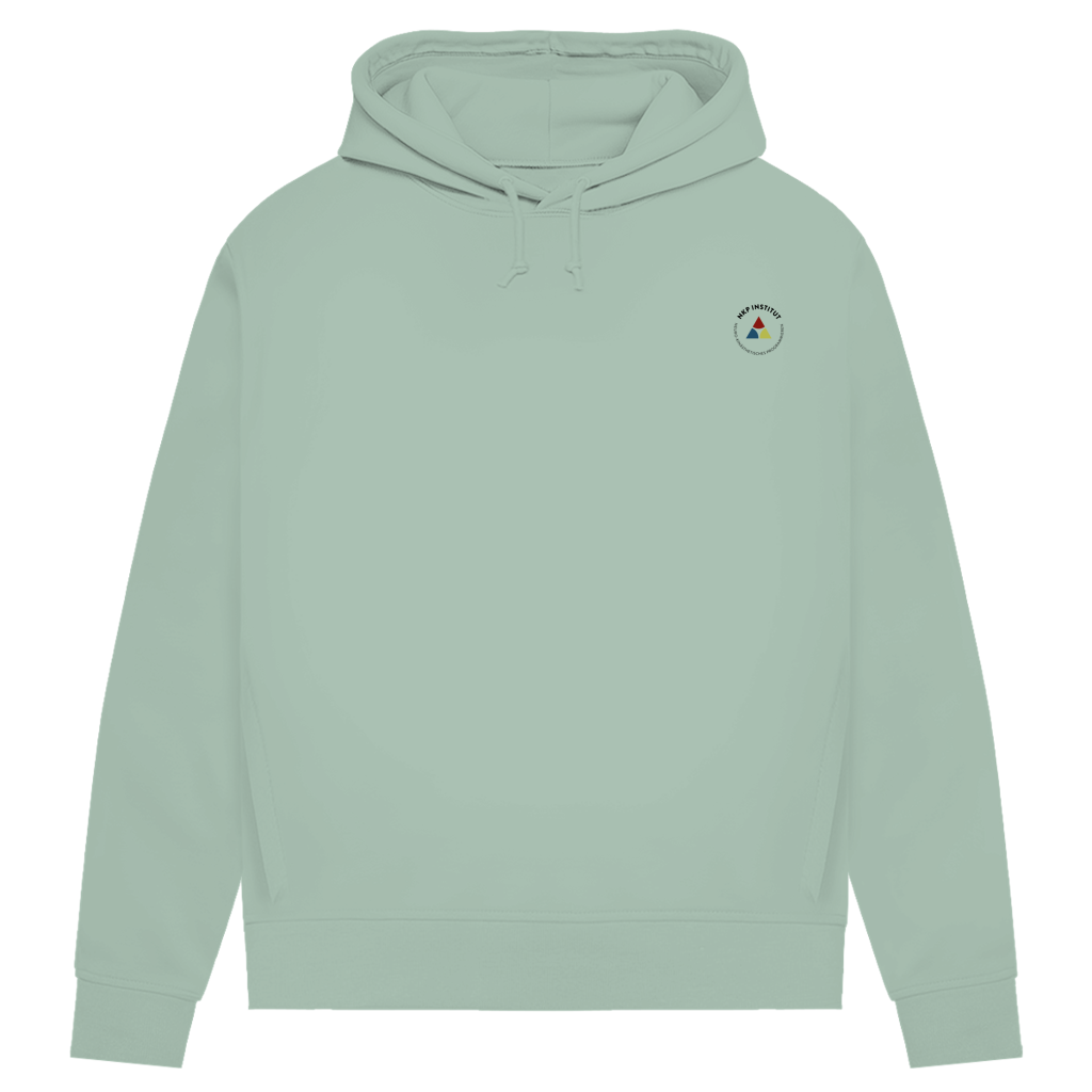 Damen Premium Bio Hoodie Body ∣ My Body speaks... ∣ Logo in schwarz