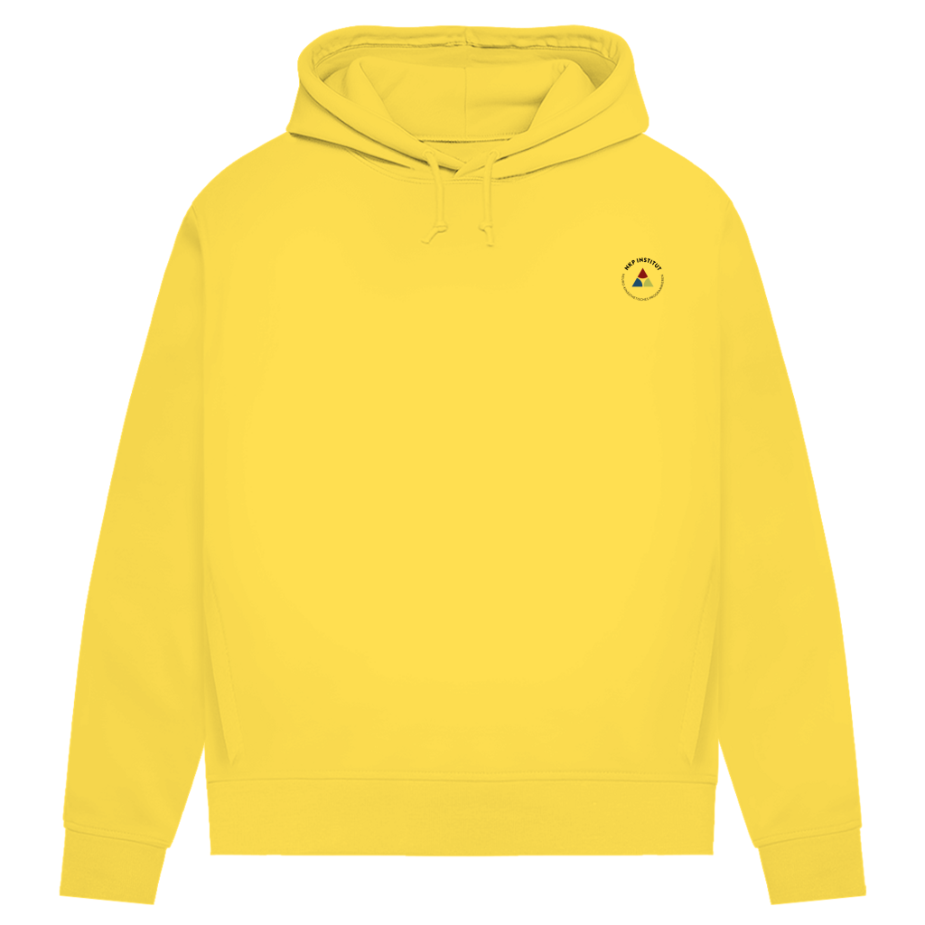 Damen Premium Bio Hoodie Body ∣ My Body speaks... ∣ Logo in schwarz