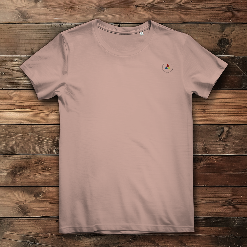 Damen Premium Bio T-Shirt ∣ My Body speaks ... ∣ Logo in schwarz