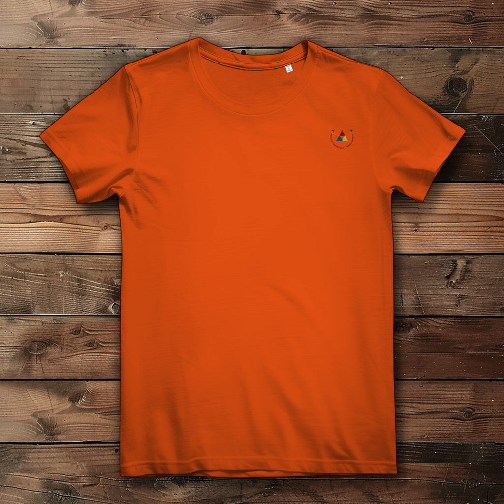 Damen Premium Bio T-Shirt ∣ My Body speaks ... ∣ Logo in schwarz