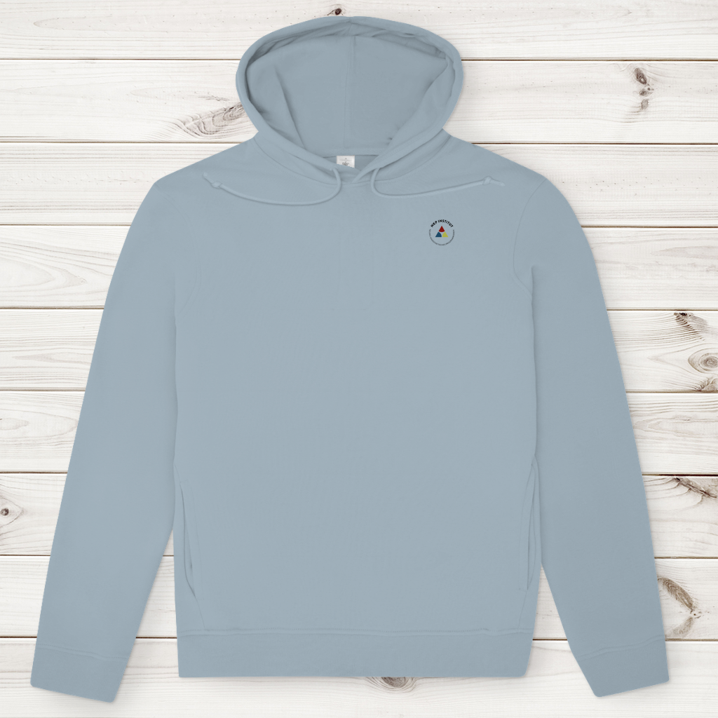 Herren Premium Bio Hoodie ∣ Schritte ∣ Logo in schwarz